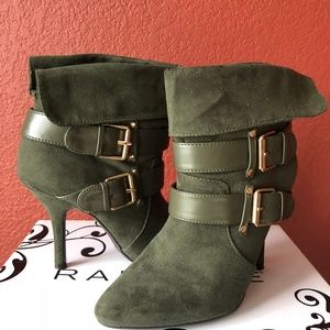 Rampage Kosmo suede boot Olive green military